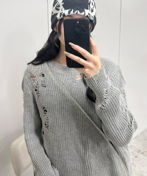 グレー モデル：154㎝ FREE着用