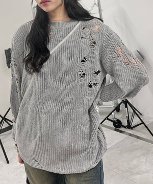 グレー モデル：154㎝ FREE着用