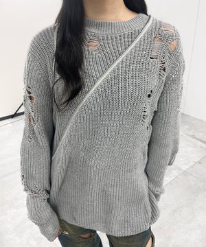 グレー モデル：154㎝ FREE着用