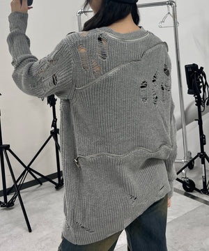 グレー モデル：154㎝ FREE着用