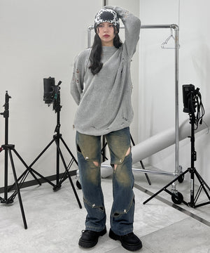 グレー モデル：154㎝ FREE着用