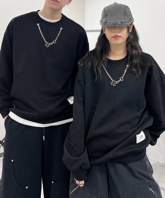 メタルチェーンスウェット