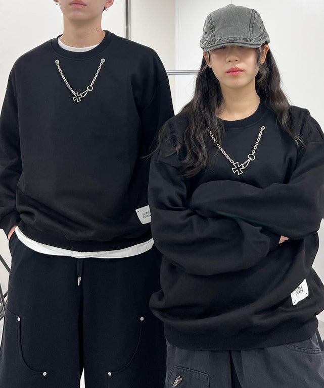 メタルチェーンスウェット