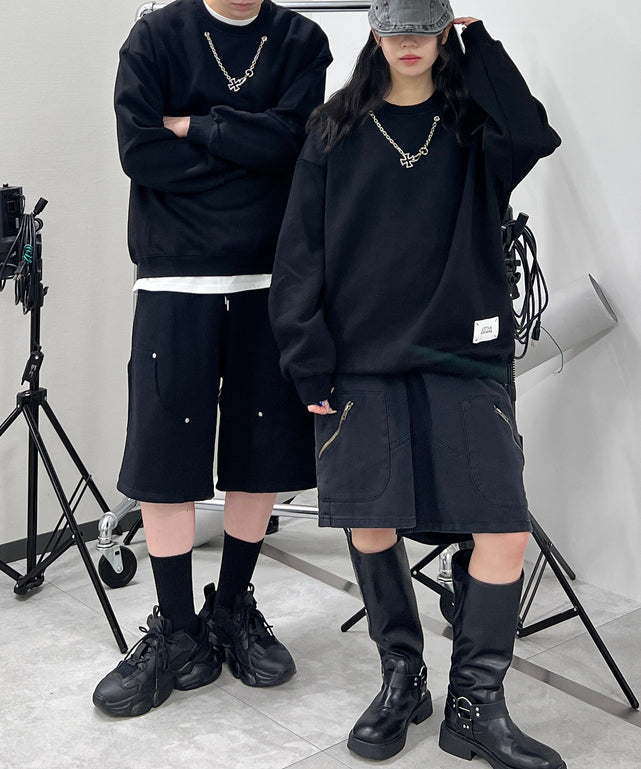 メタルチェーンスウェット