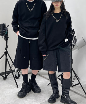 メタルチェーンスウェット