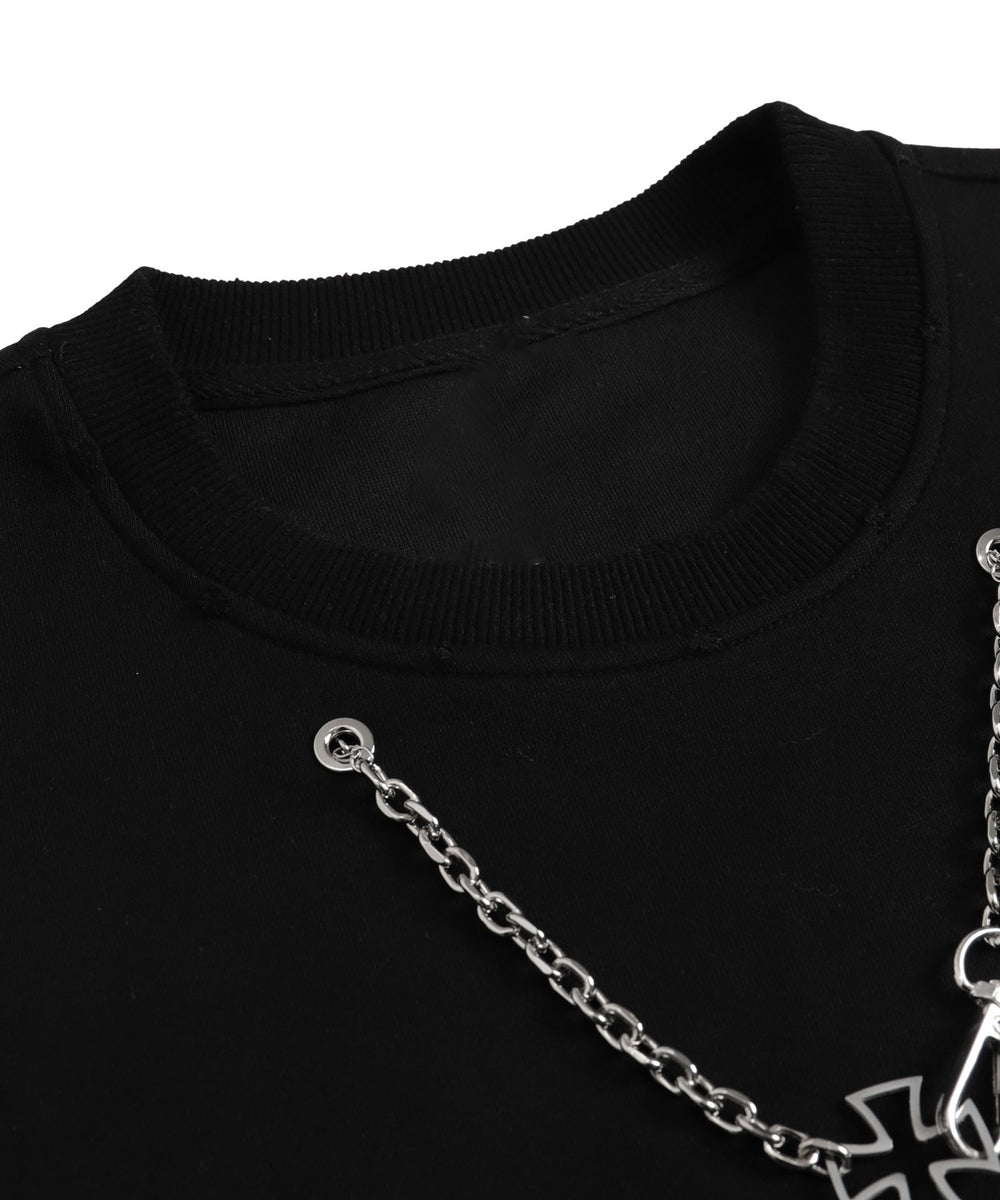 メタルチェーンスウェット