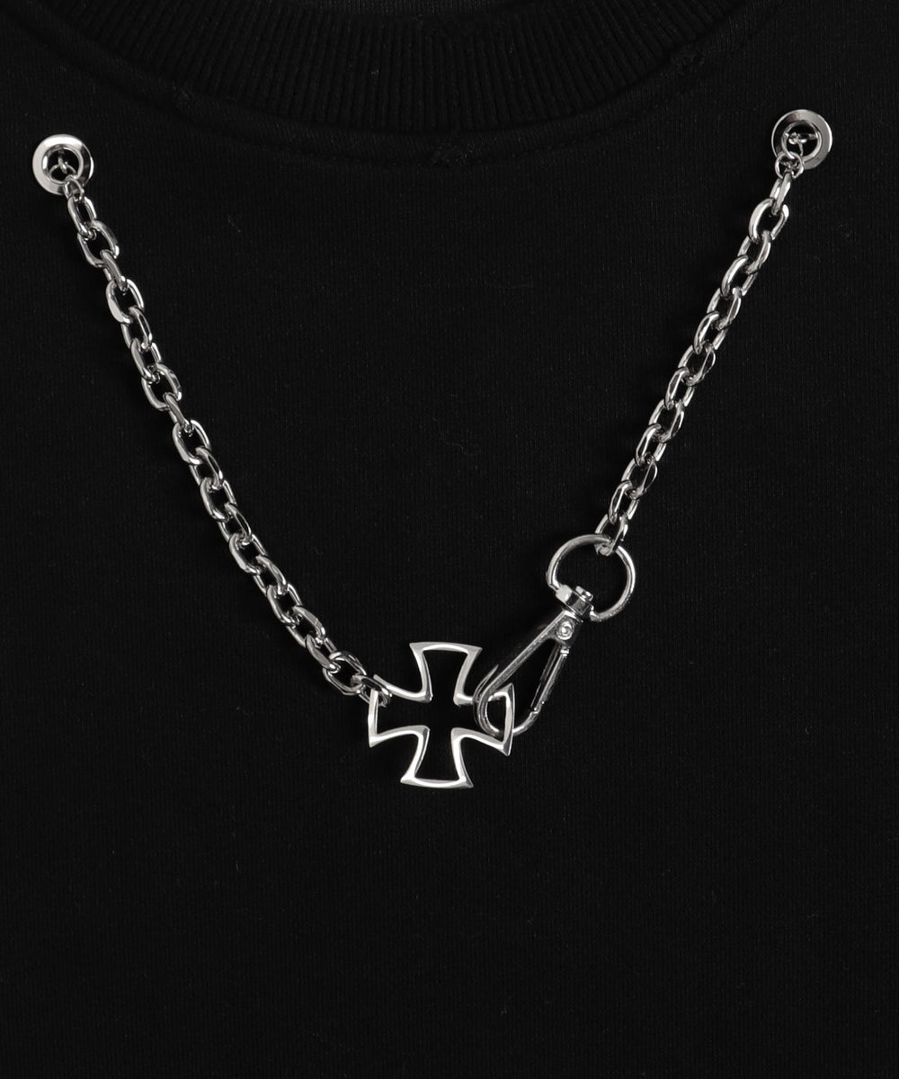 メタルチェーンスウェット