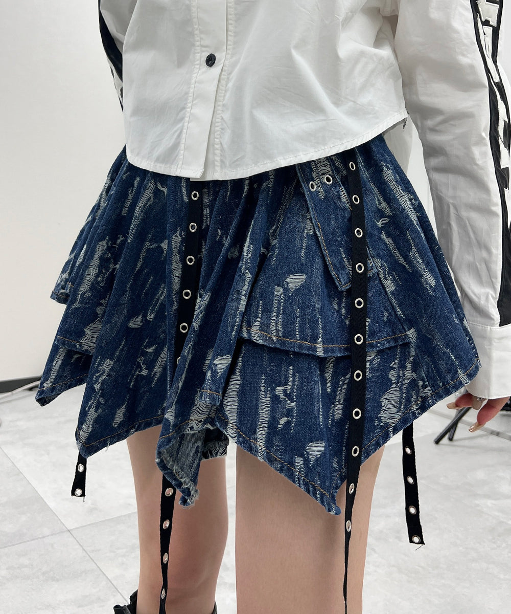 ブルー モデル：154㎝ FREE着用