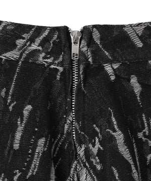 パンクデニムミニスカパン