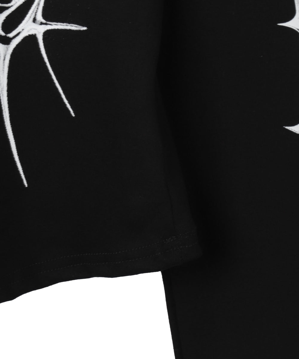 スカルハイネックトップ