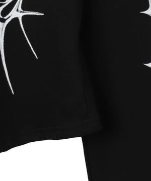 スカルハイネックトップ