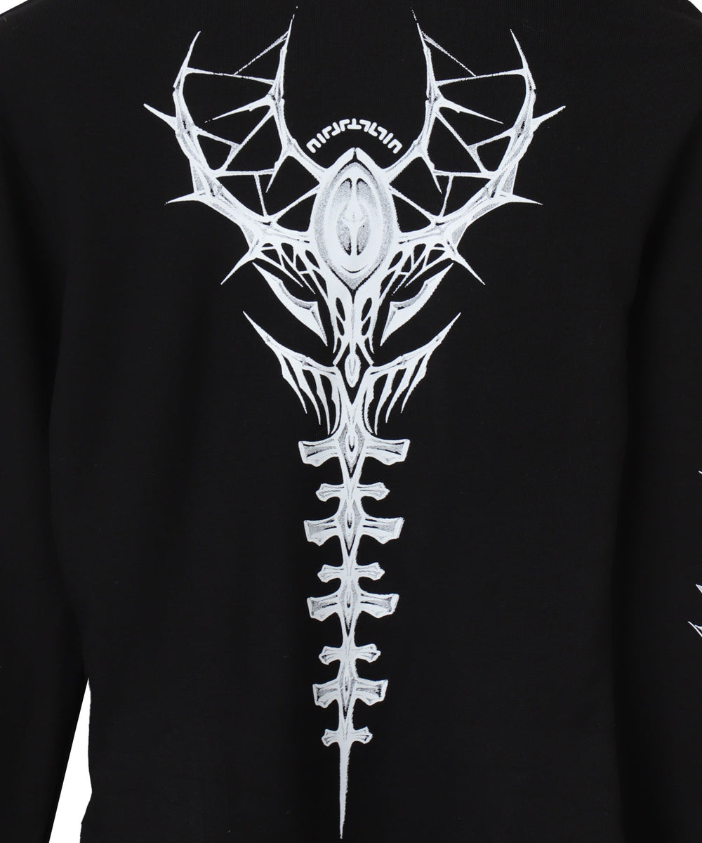 スカルハイネックトップ