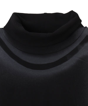 フェード加工ハイネックトップ