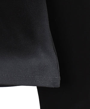 フェード加工ハイネックトップ