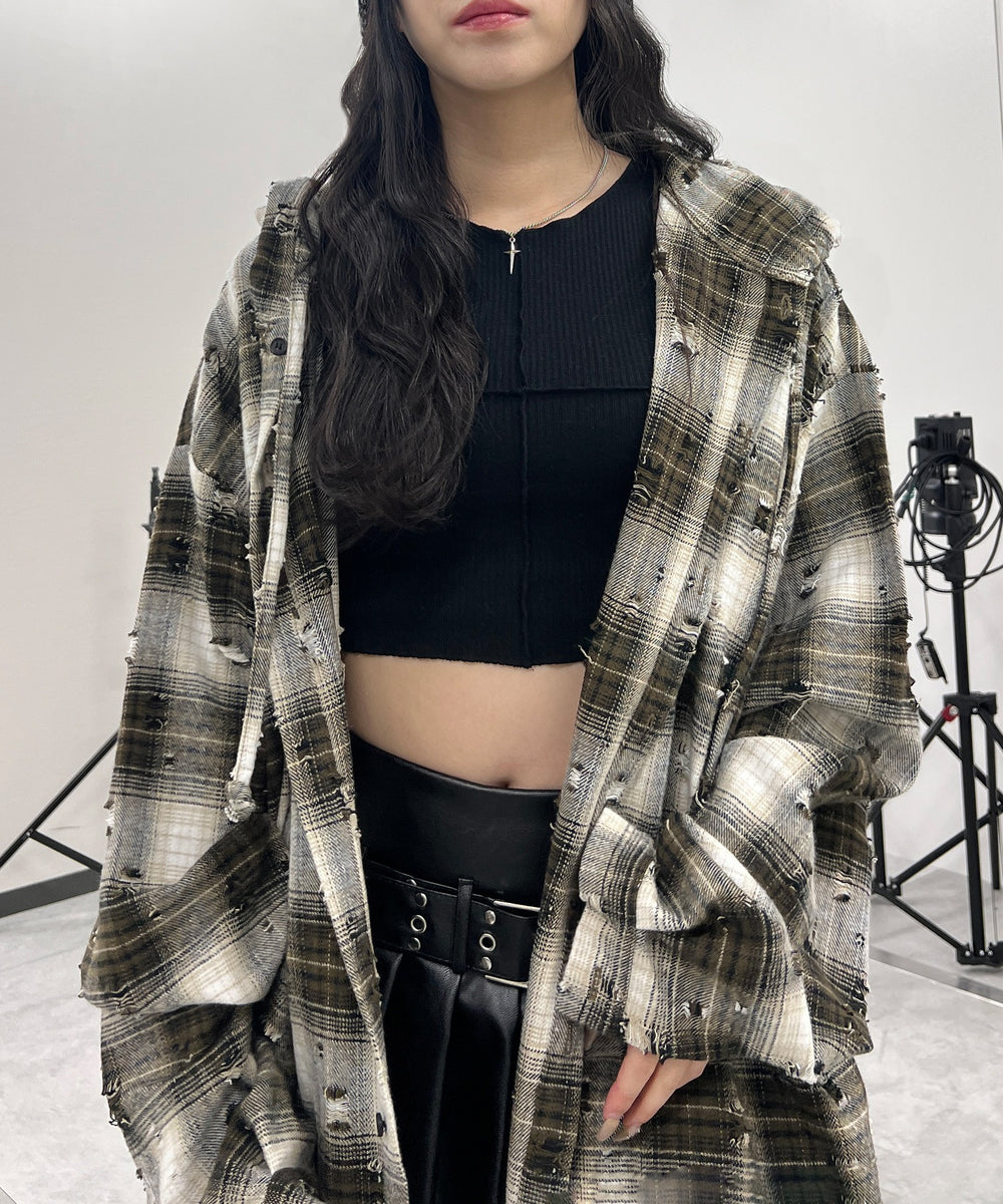 ブラウン モデル：154㎝ FREE着用