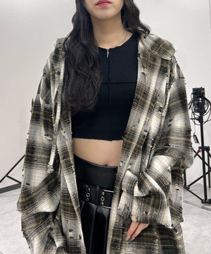 ブラウン モデル：154㎝ FREE着用