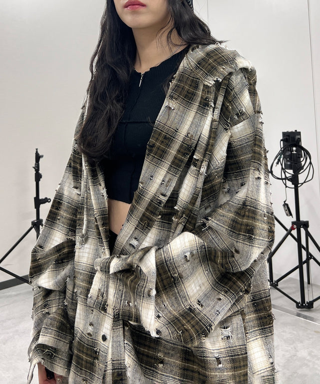 ブラウン モデル：154㎝ FREE着用