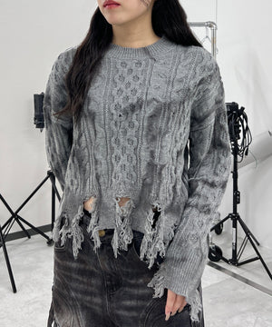 グレー モデル：154㎝ FREE着用