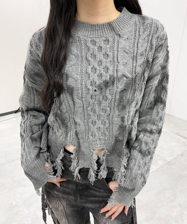 グレー モデル：154㎝ FREE着用