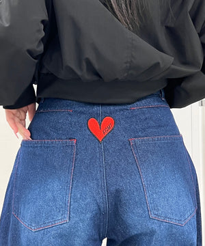 ブルー モデル：154㎝ S着用