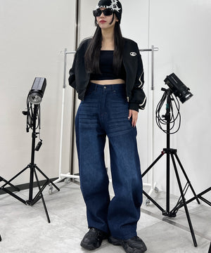 ブルー モデル：154㎝ S着用