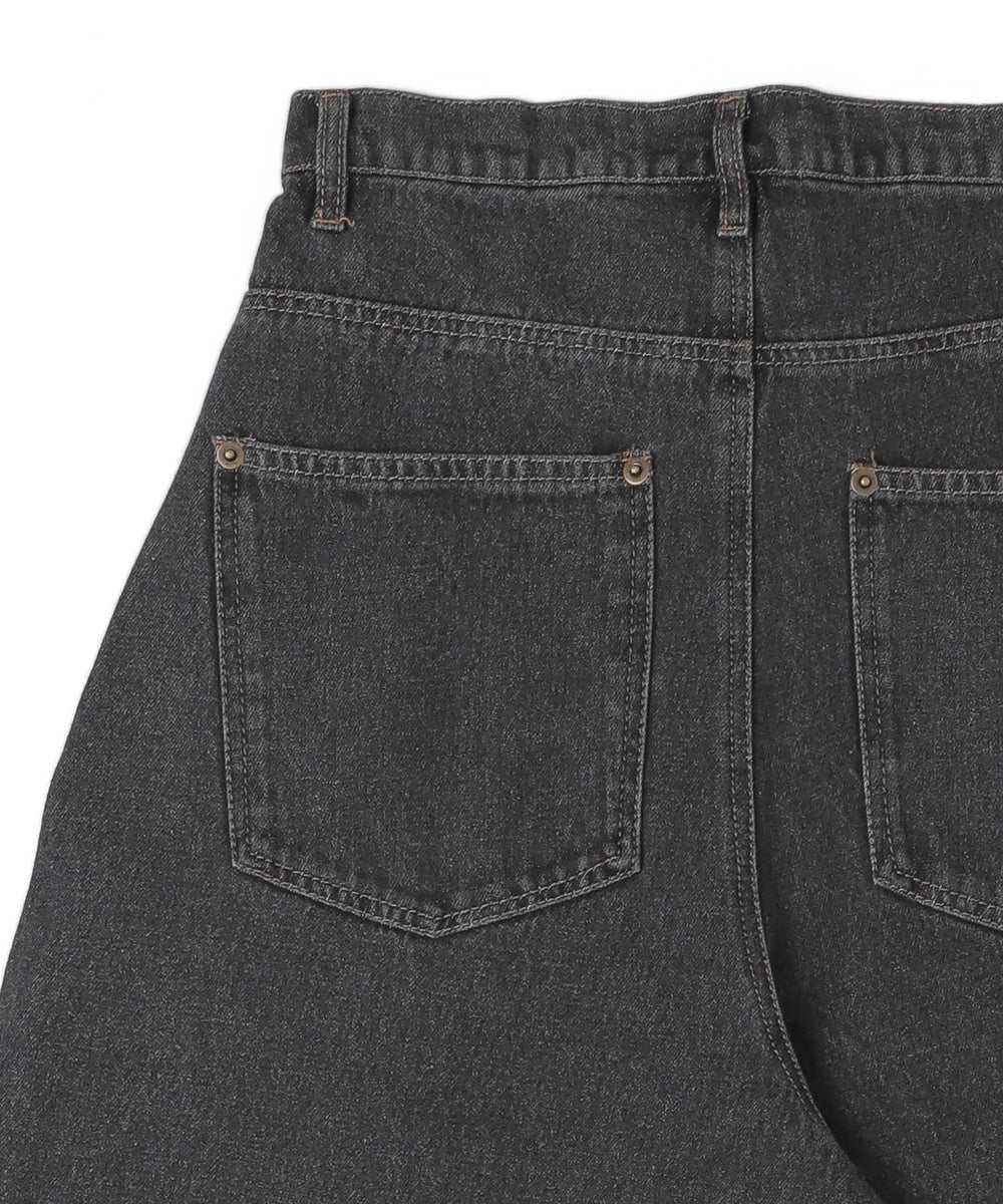 フロントエンブロバギーデニム