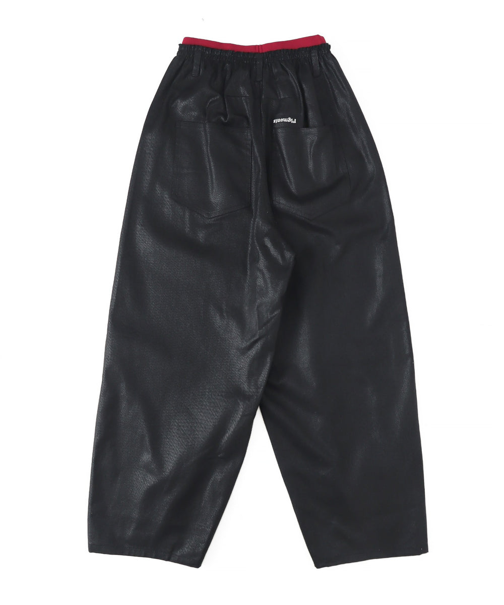 ダブルウエストコーティングパンツ