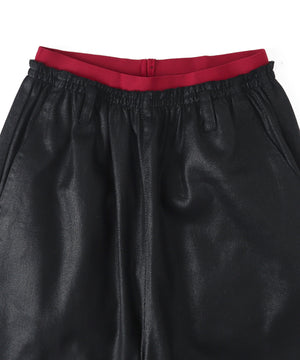 ダブルウエストコーティングパンツ