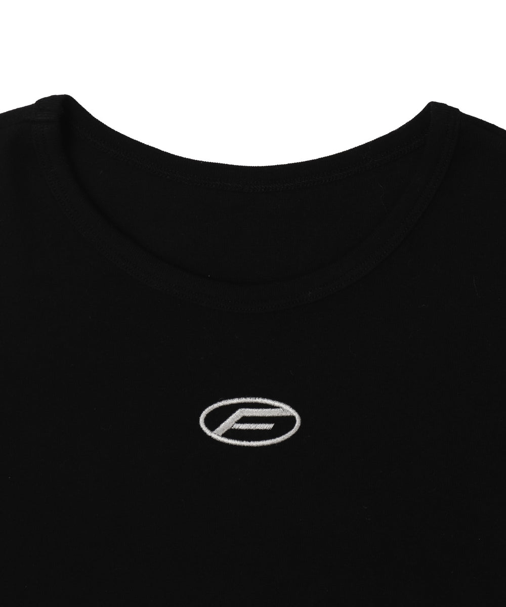 メタルロゴガーターベルトTシャツ