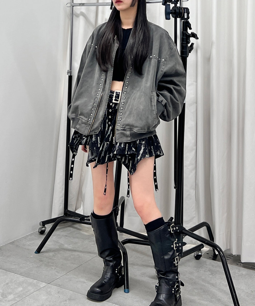 グレー モデル：154㎝ FREE着用