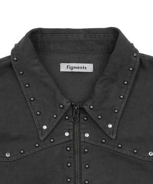 スタッズテディジャケット