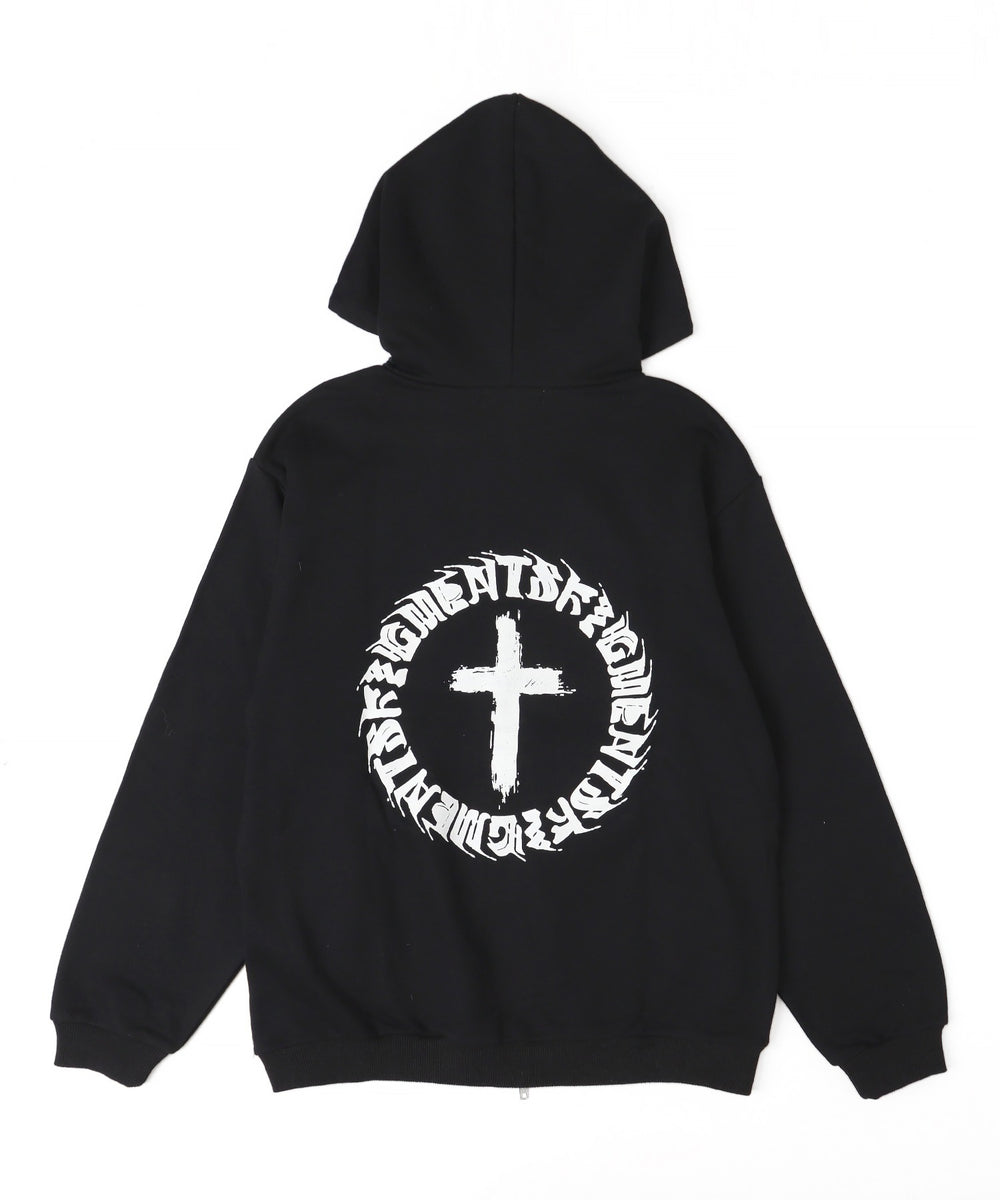 サークルクロスZIPパーカー