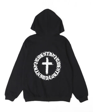 サークルクロスZIPパーカー