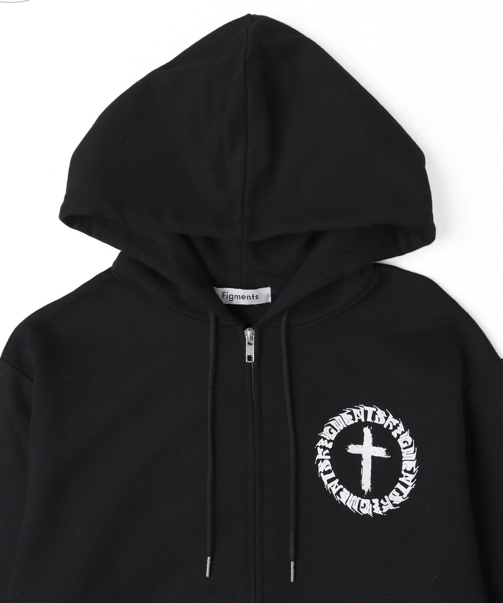 サークルクロスZIPパーカー