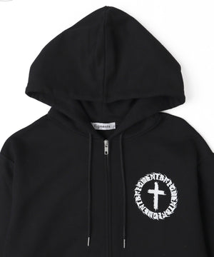 サークルクロスZIPパーカー