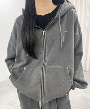 クロス刺繍ZIPパーカー – WEGO ONLINE STORE