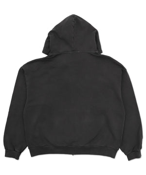 クロス刺繍ZIPパーカー