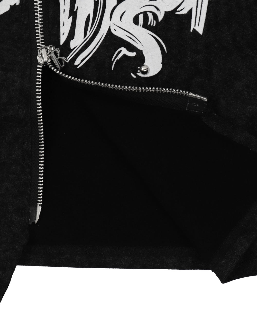 ダブルZIPロゴトップス