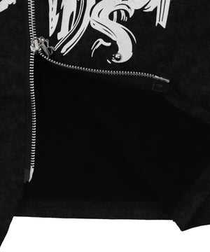 ダブルZIPロゴトップス