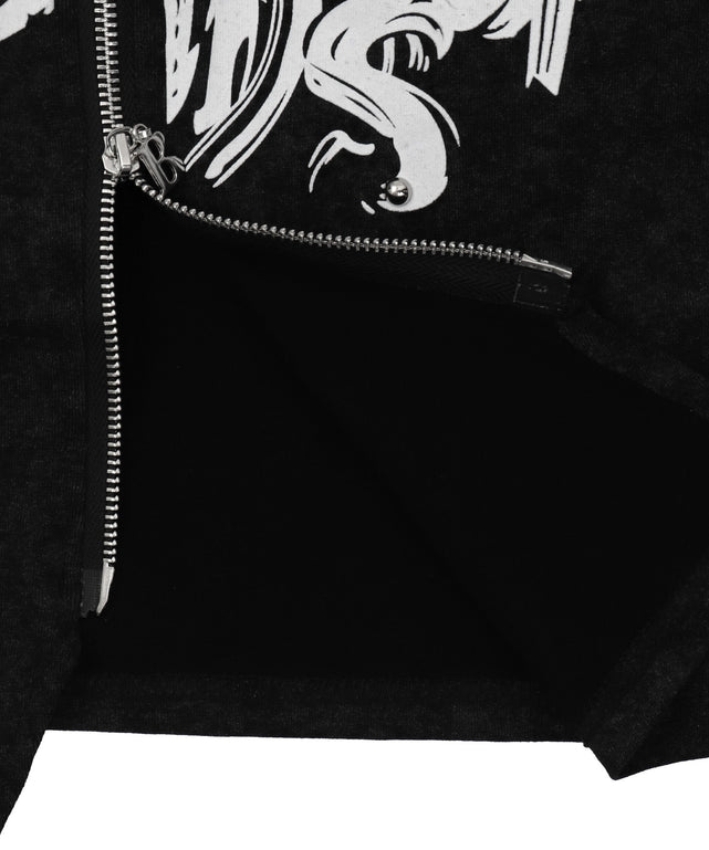 ダブルZIPロゴトップス