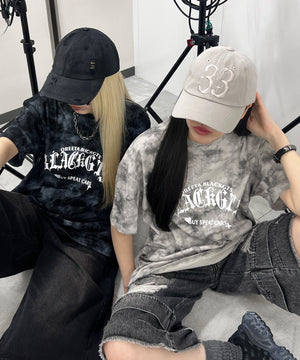 ゴシックロゴタイダイビッグT