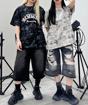 ゴシックロゴタイダイビッグT