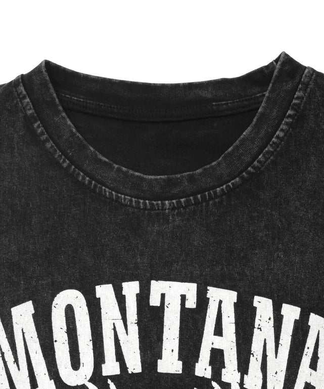 ピグメントクロップドイーグルT