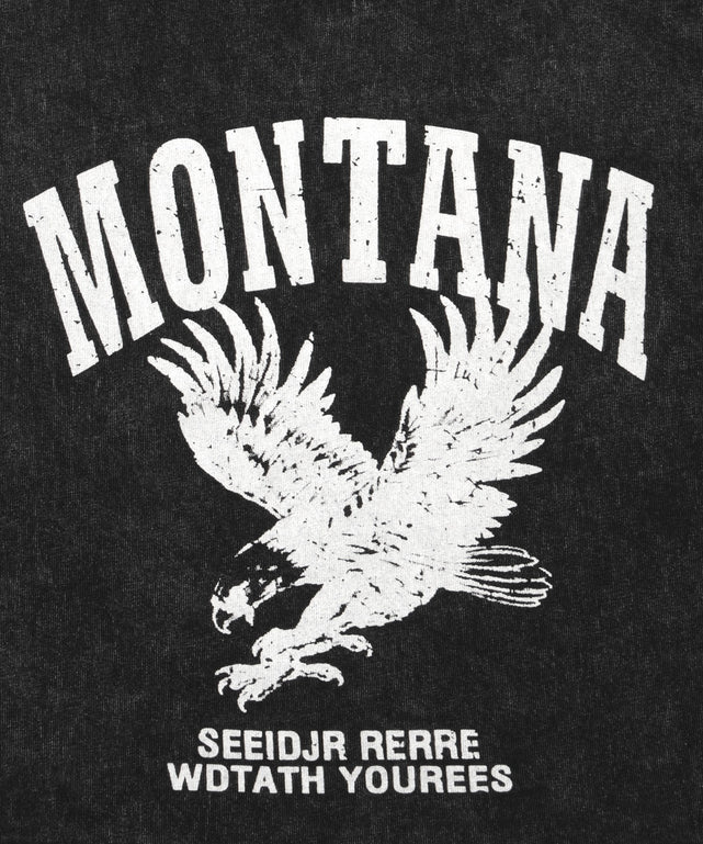 ピグメントクロップドイーグルT