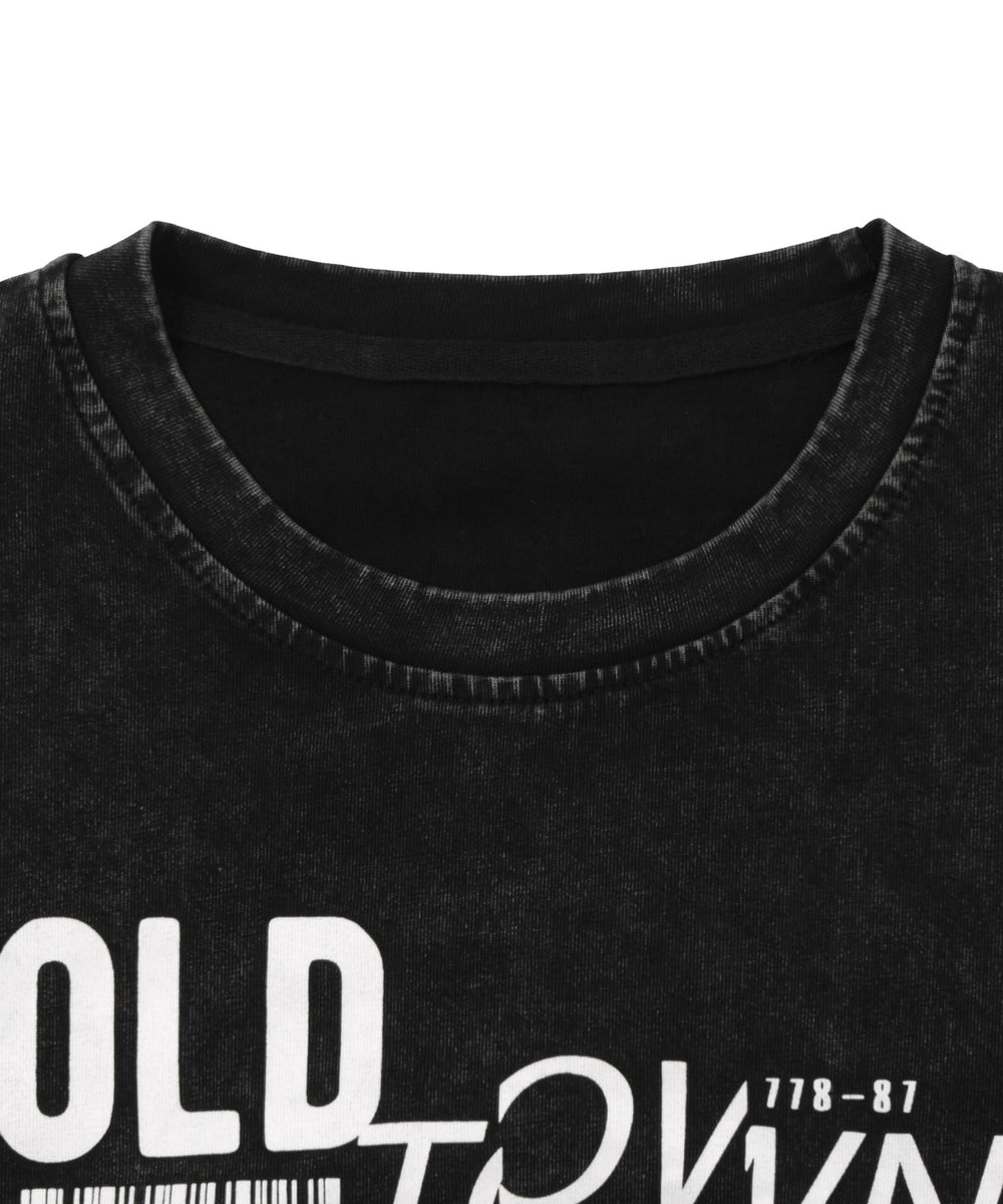 ピグメントOLDTOWN1968 ビッグT