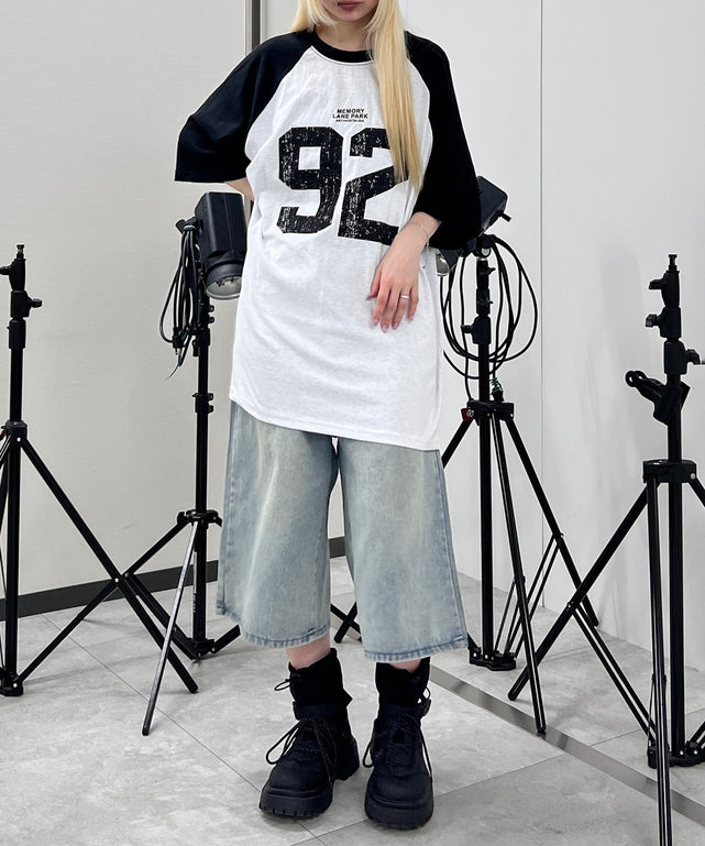 デニム淡 モデル：159㎝ S着用