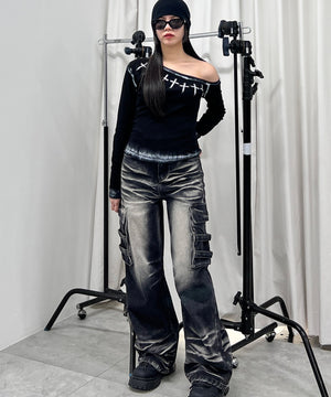 ブラック モデル：154㎝ FREE着用