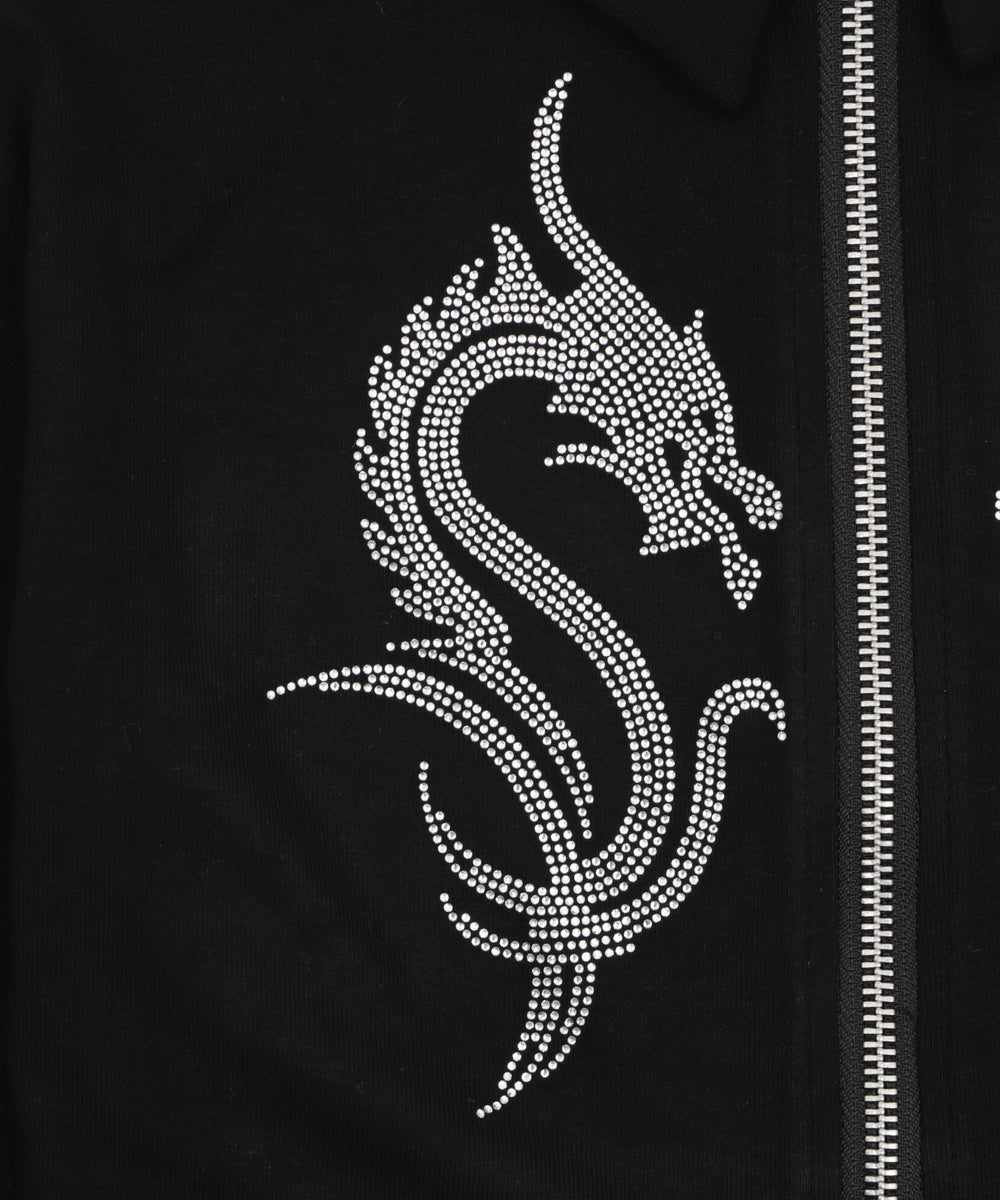 ドラゴンストーンアイレットZIPUPトップ