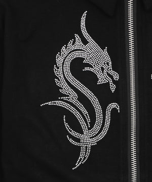 ドラゴンストーンアイレットZIPUPトップ