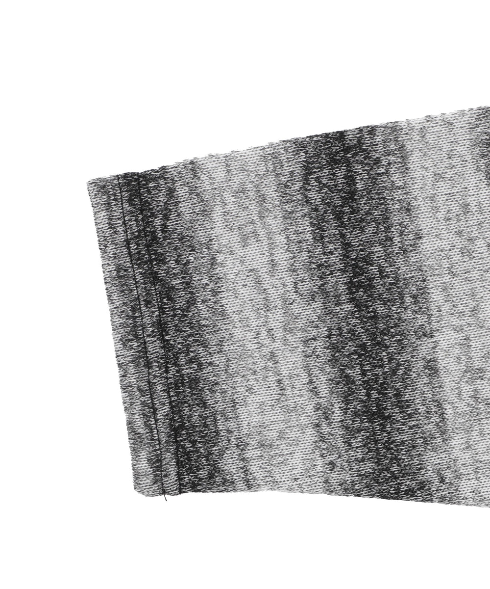 オンブレボーダーニット